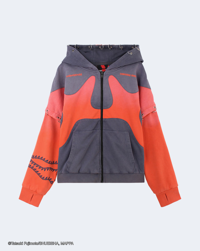 NØИSENSE CHAINSAW MAN: COLOR BLOCK HOODIE