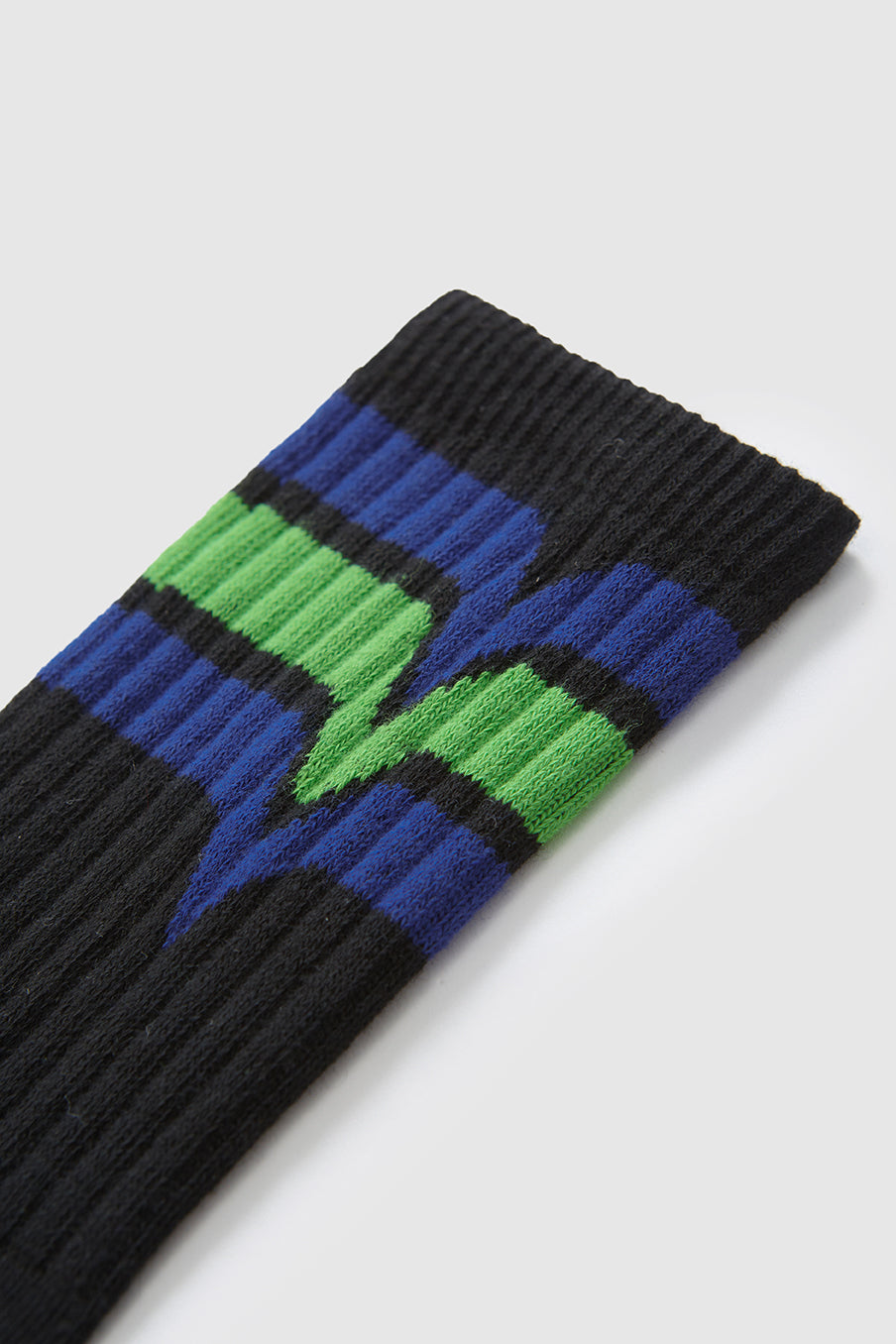 TOUCH GRASS SOCKS - BLACK