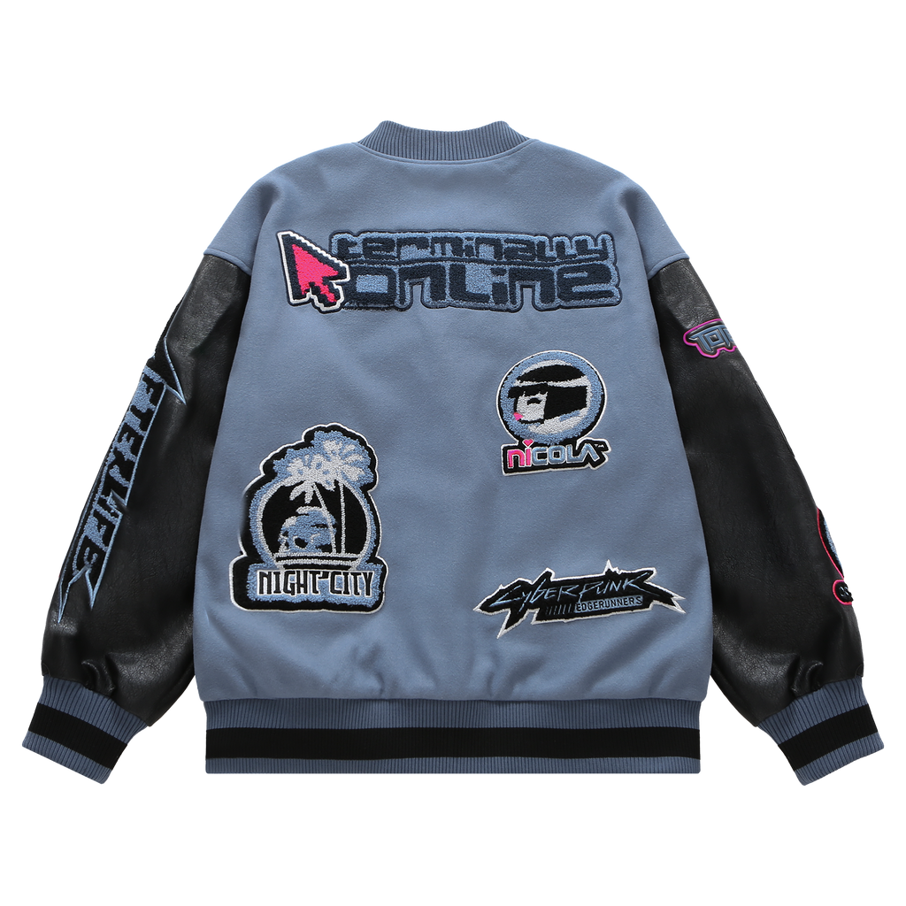 NØИSENSE X CYBERPUNK: EDGERUNNERS - CORPORATE JACKET – NONSENSE.JP NØИSENSE X CYBERPUNK: EDGERUNNERS - CORPORATE JACKET – NONSENSE.JP