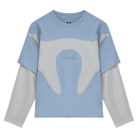 COLOR BLOCK LS T-SHIRT