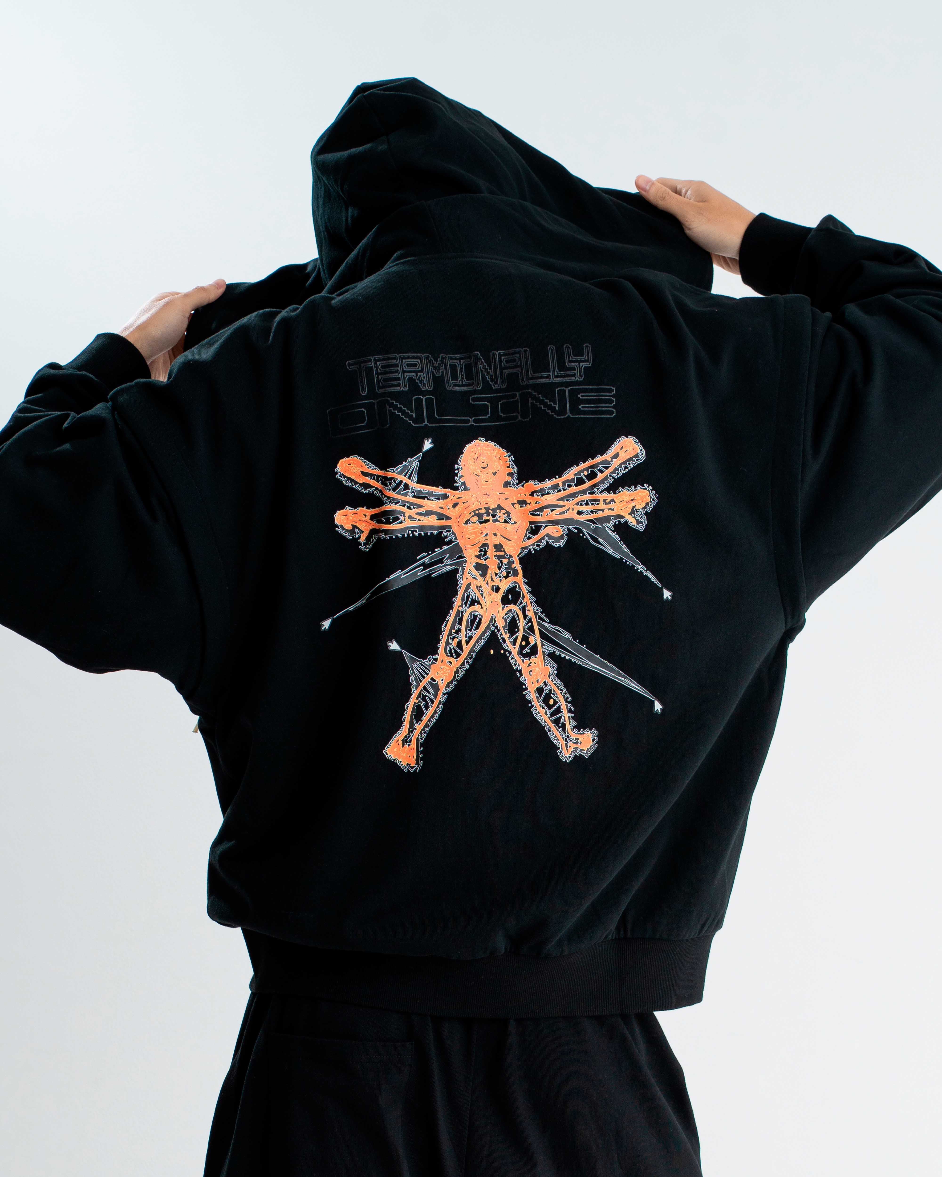 WIRED ZIP-UP HOODIE – NONSENSE.JP