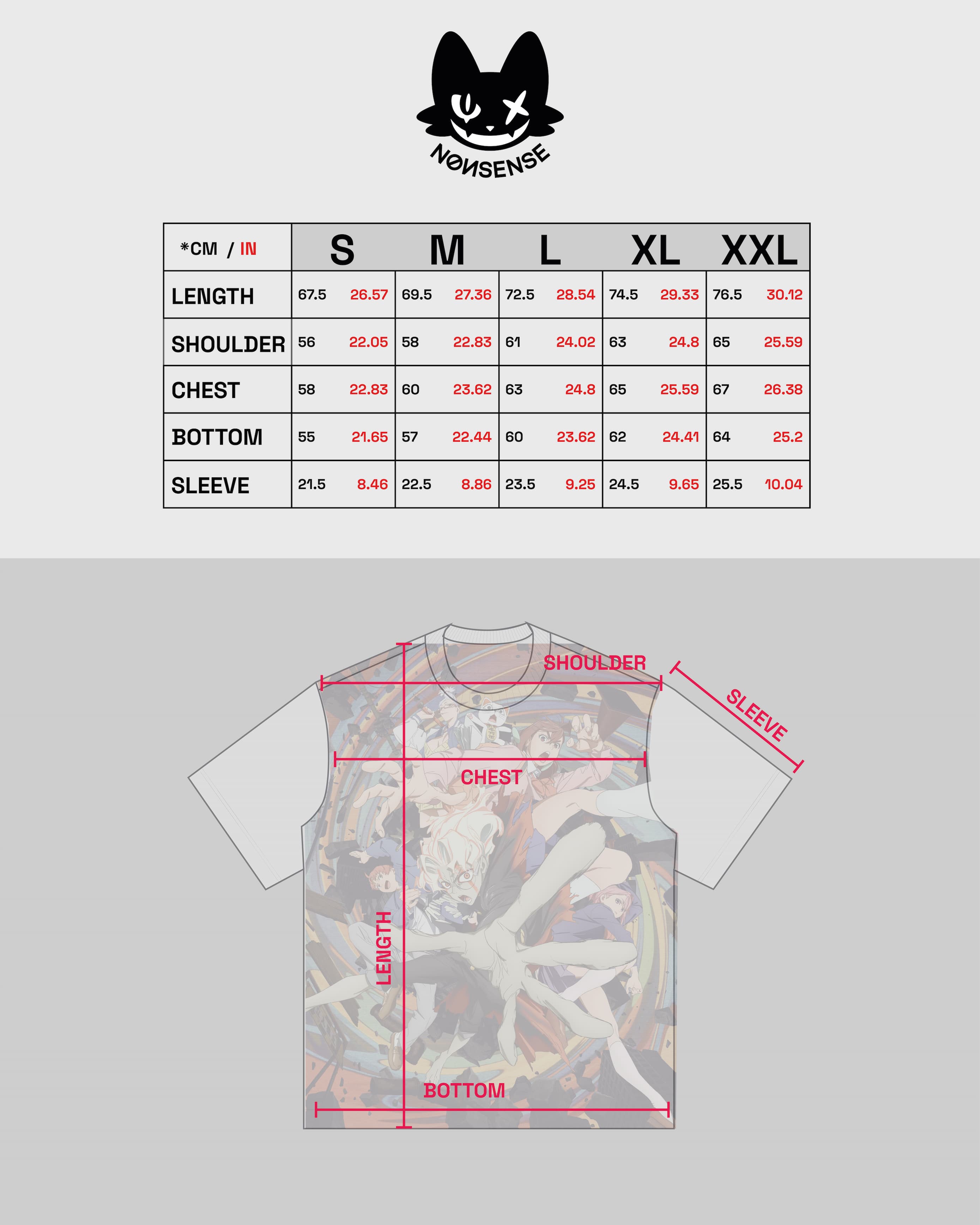 TRANSFORMATION GRAPHIC SLASH T-SHIRT – NONSENSE.JP