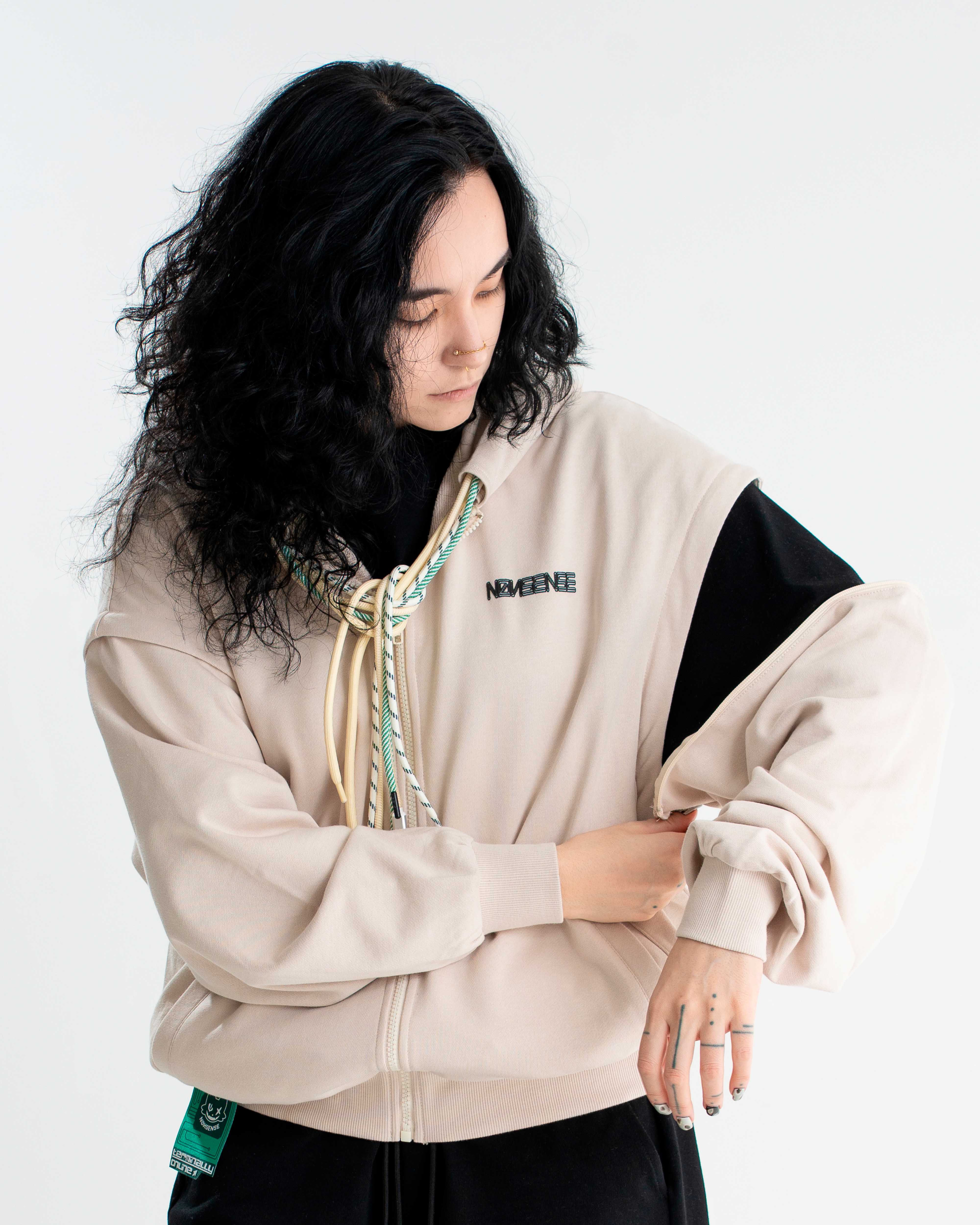 WIRED ZIP-UP HOODIE – NONSENSE.JP