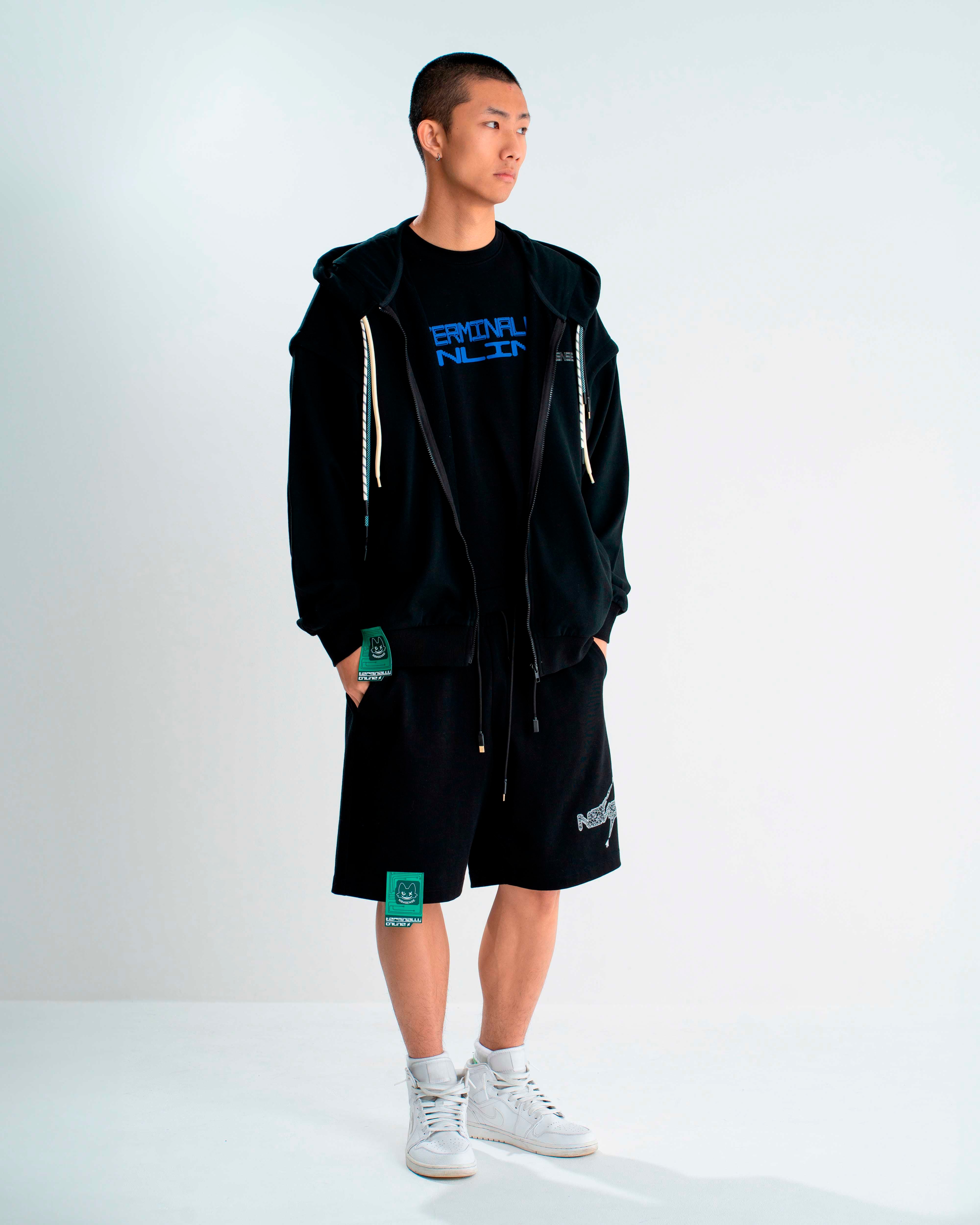 RAIDJAPAN DRY ZIPUP HOODIE ネイビー Zip-Up Hoodie v2 – Copping Zone