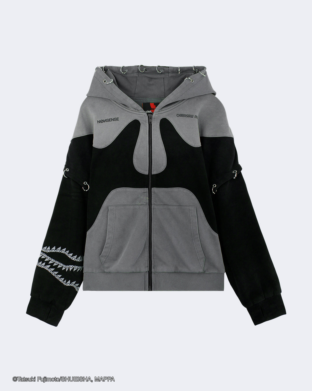 割引 NØИSENSE NONSENSE.JP – HOODIE BLOCK COLOR MAN: CHAINSAW トップス