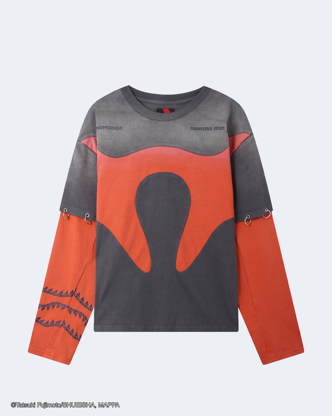 NØИSENSE CHAINSAW MAN: COLOR BLOCK LS T-SHIRT – NONSENSE.JP