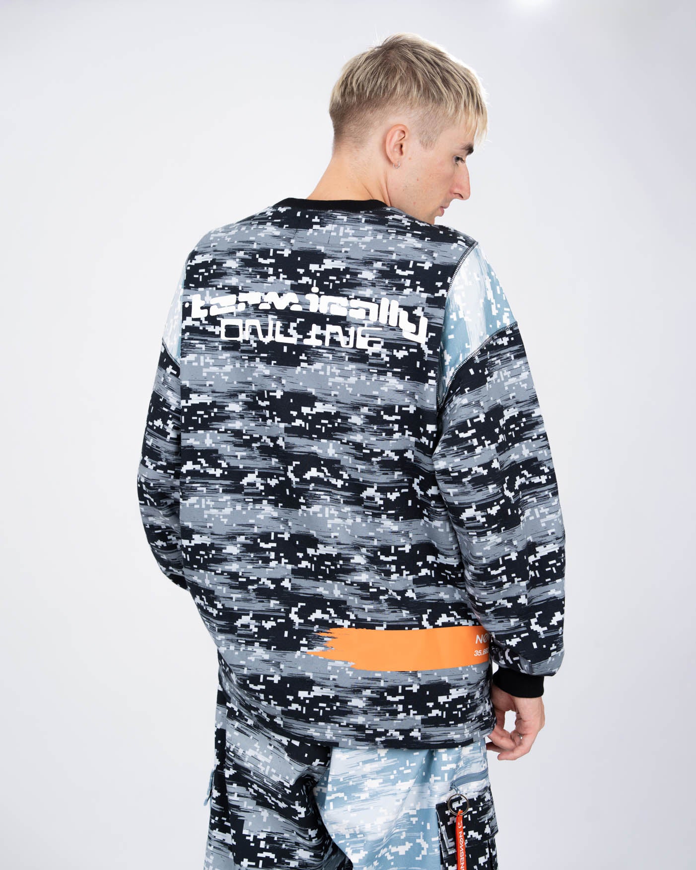 CAMO CREWNECK – NONSENSE.JP