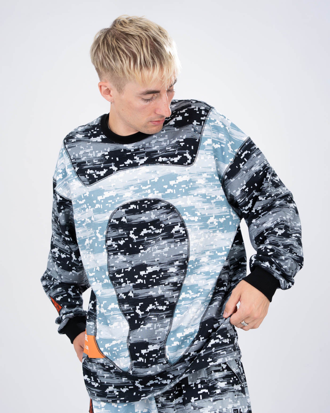 CAMO CREWNECK – NONSENSE.JP