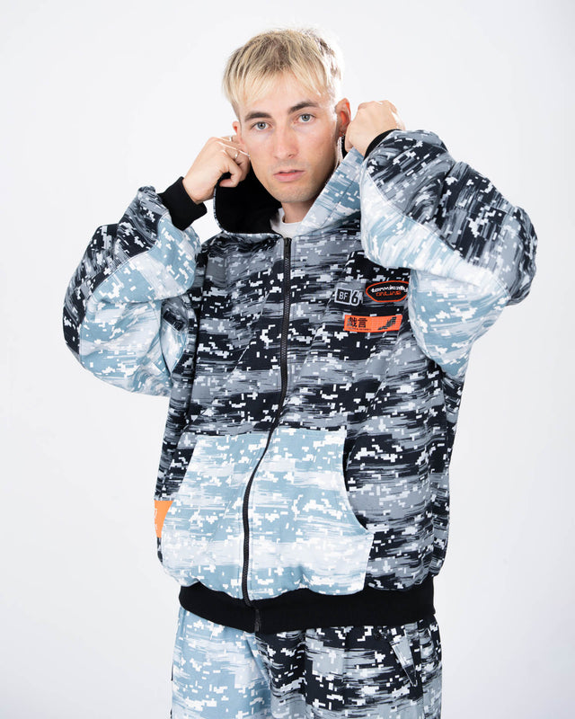 REVERSIBLE CAMO HOODIE