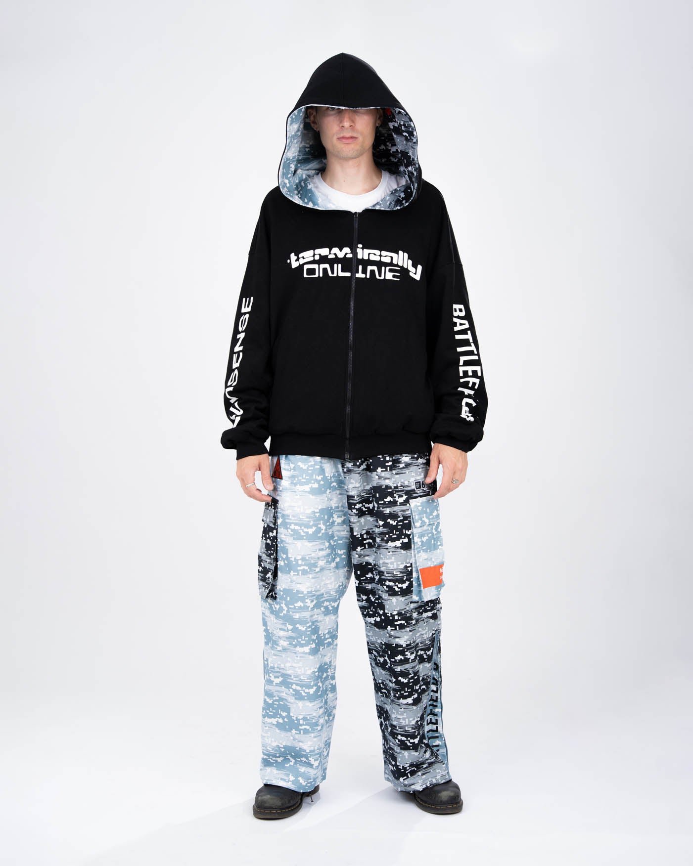REVERSIBLE CAMO HOODIE – NONSENSE.JP