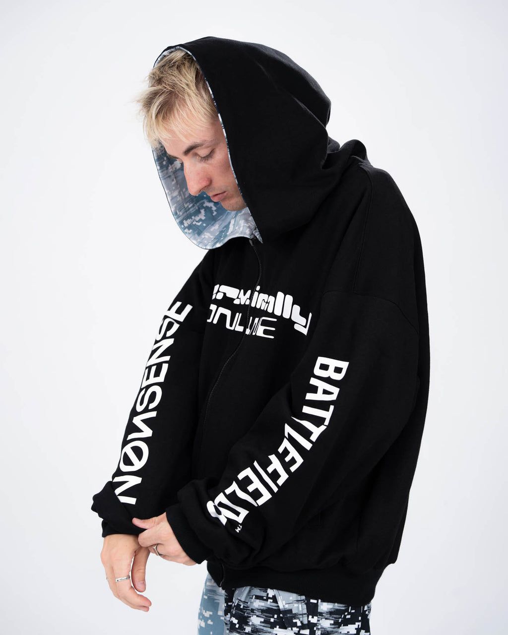 REVERSIBLE CAMO HOODIE