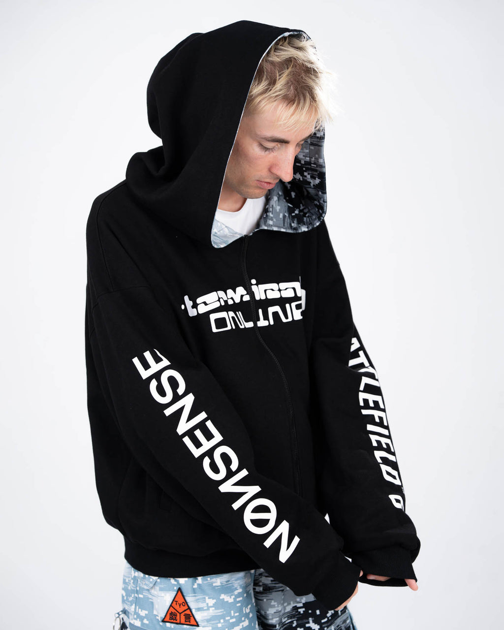 REVERSIBLE CAMO HOODIE
