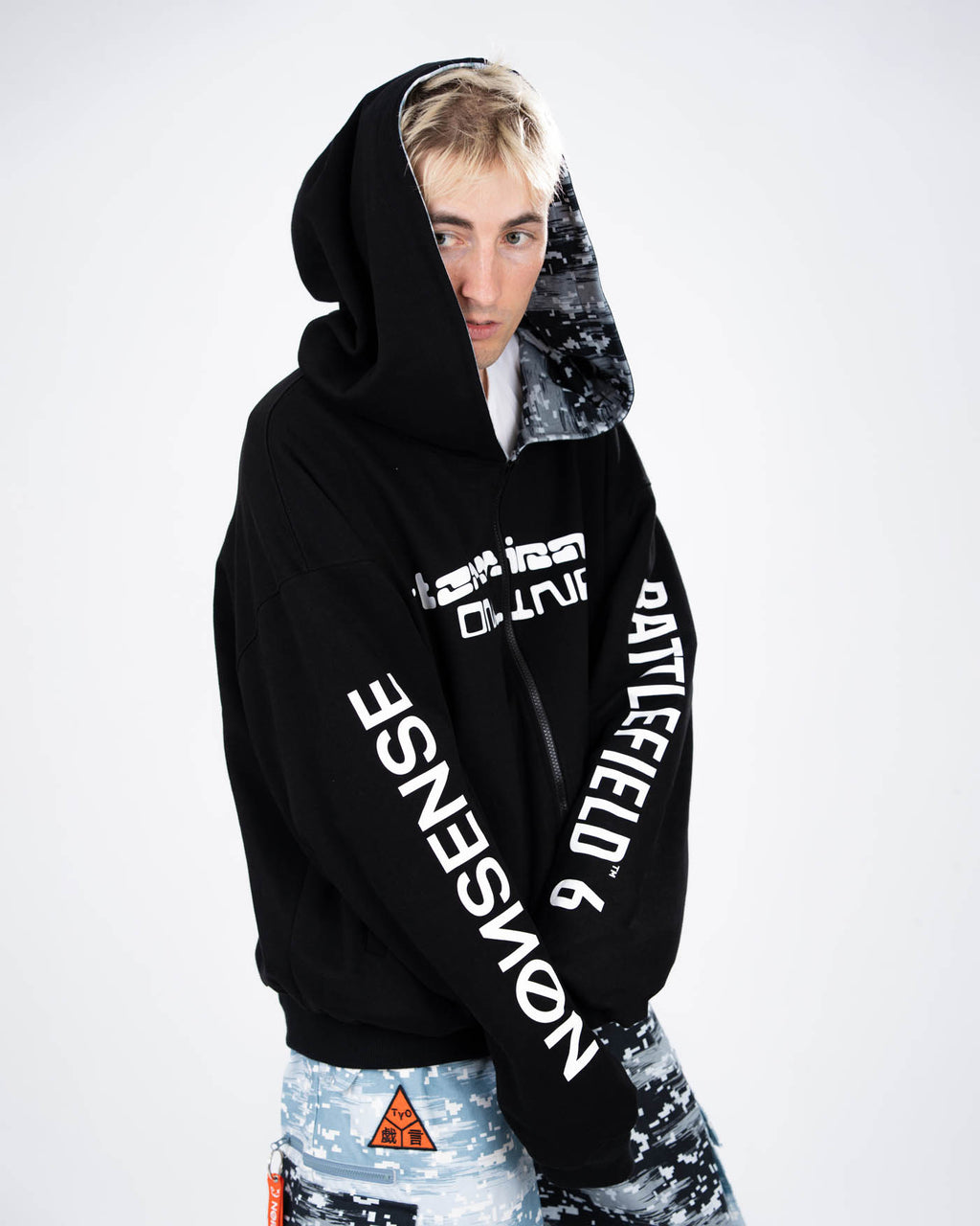 REVERSIBLE CAMO HOODIE