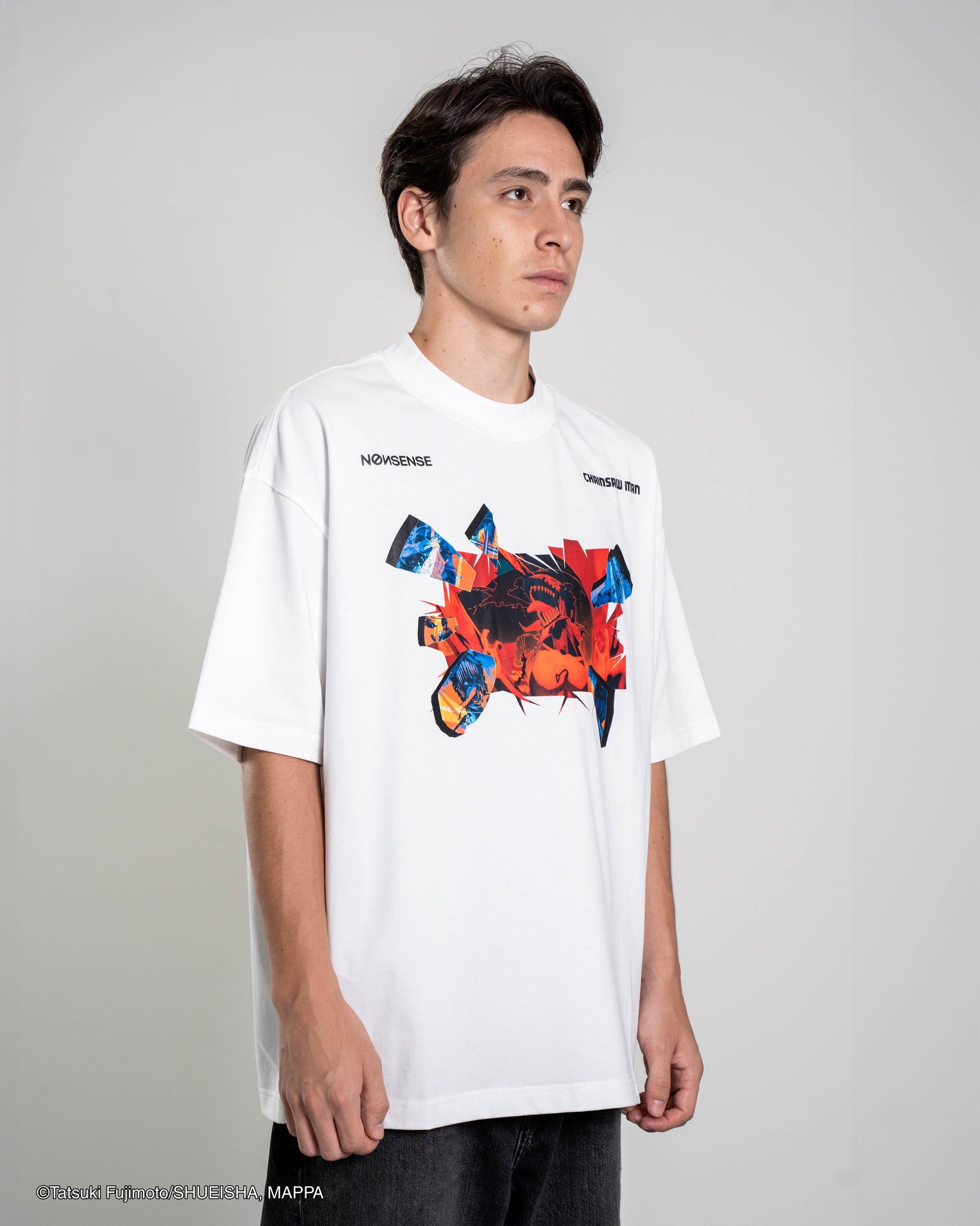 NØИSENSE CHAINSAW MAN: COLOR BLOCK HOODIE – NONSENSE.JP