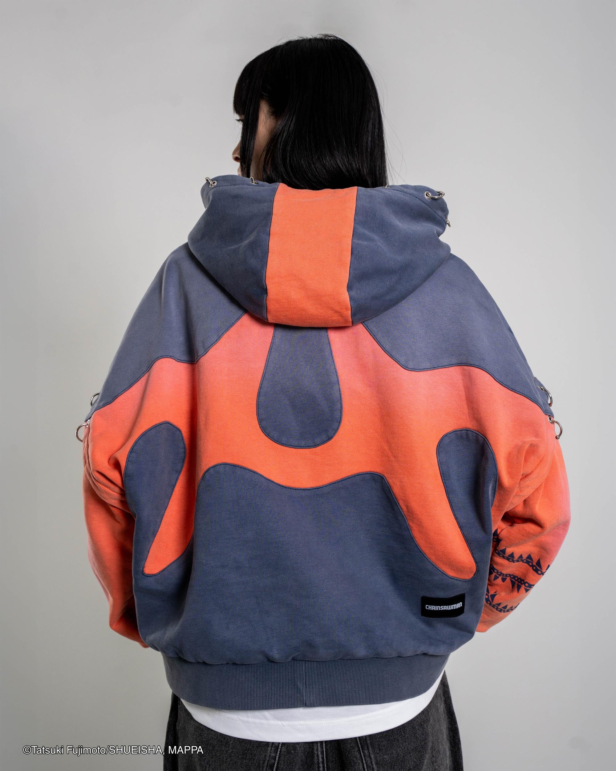 NØИSENSE CHAINSAW MAN: COLOR BLOCK HOODIE – NONSENSE.JP