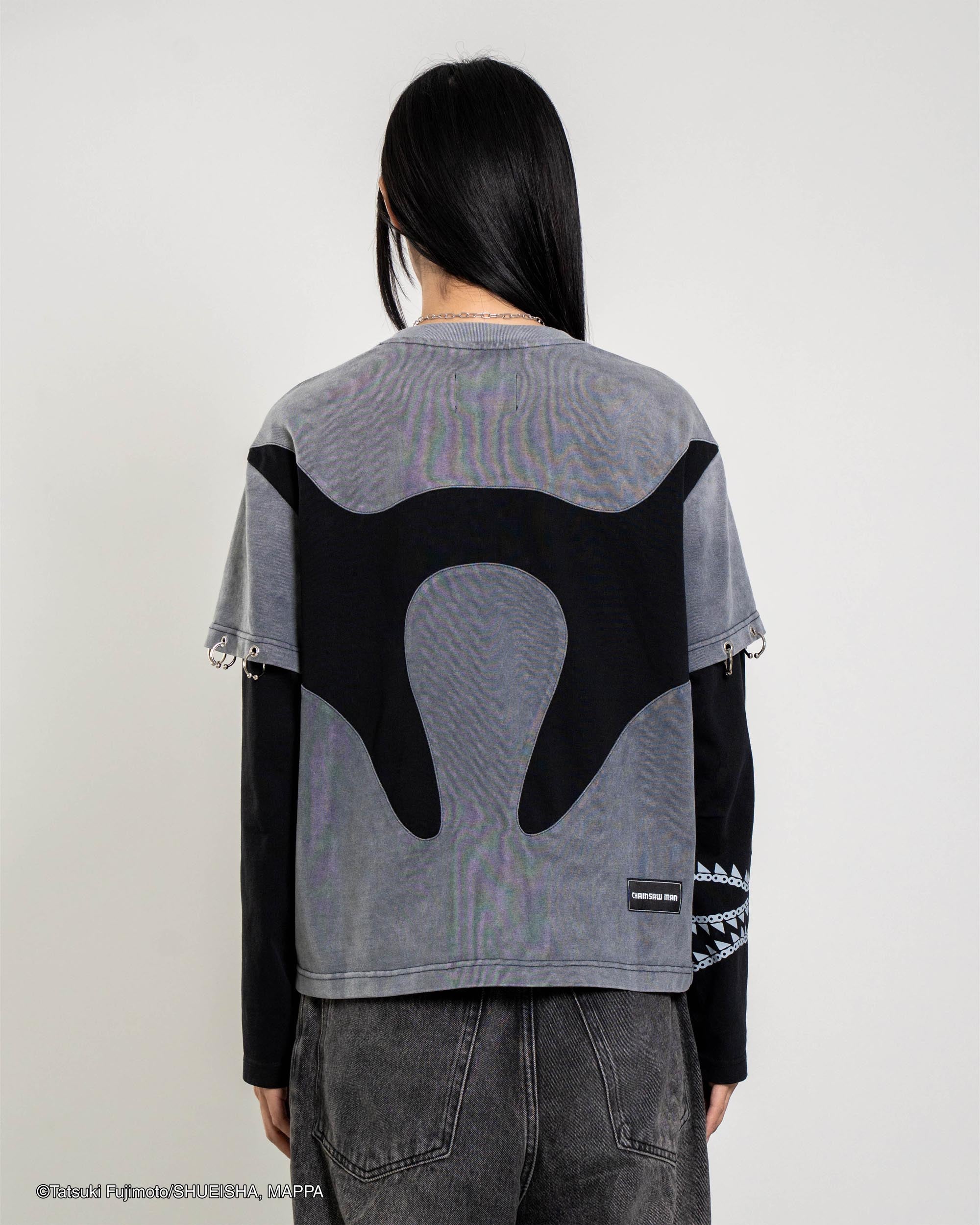 NØИSENSE CHAINSAW MAN: COLOR BLOCK LS T-SHIRT – NONSENSE.JP