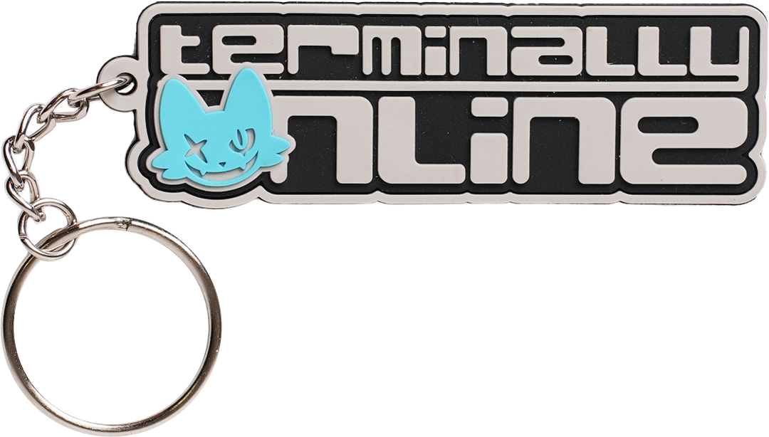 TERMINALLY ONLINE KEYCHAIN