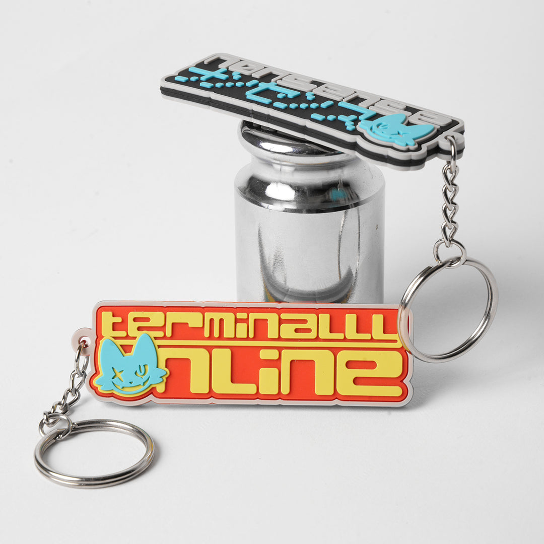 TERMINALLY ONLINE KEYCHAIN