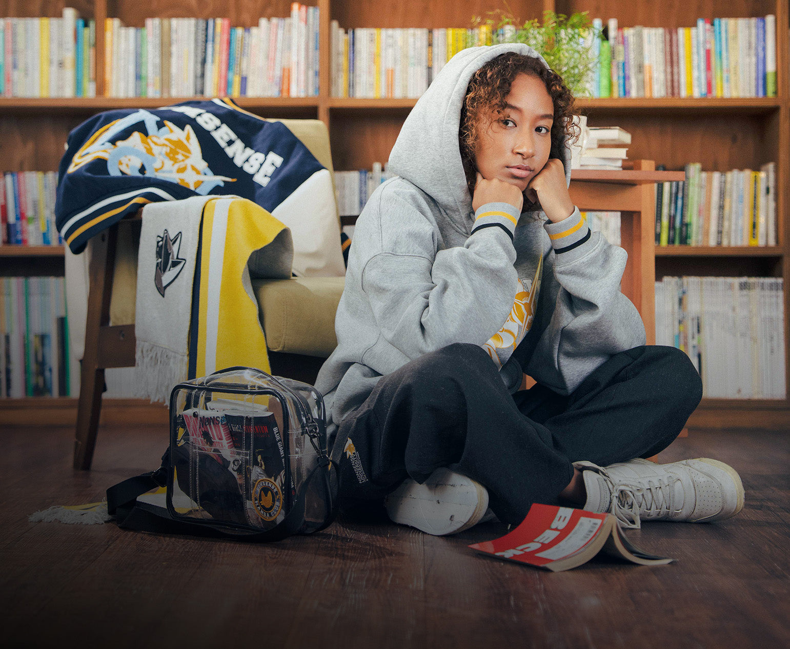 NØИSENSE CHAINSAW MAN: COLOR BLOCK HOODIE – NONSENSE.JP